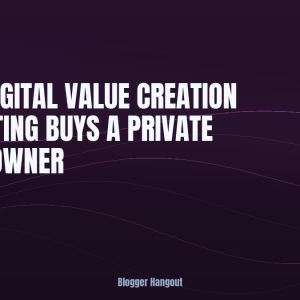 What Digital Value Creation Consulting Buys a Private Equity Owner