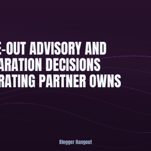 IT Carve-Out Advisory and the Separation Decisions the Operating Partner Owns