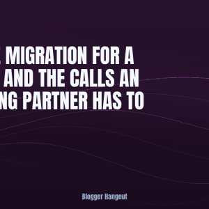 Website Migration for a Roll-Up and the Calls an Operating Partner Has to Make