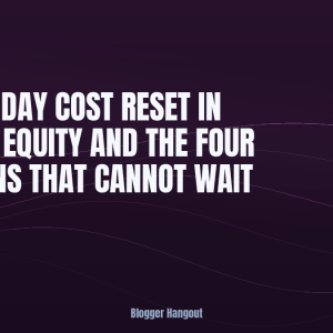 The 100 Day Cost Reset in Private Equity and the Four Decisions That Cannot Wait
